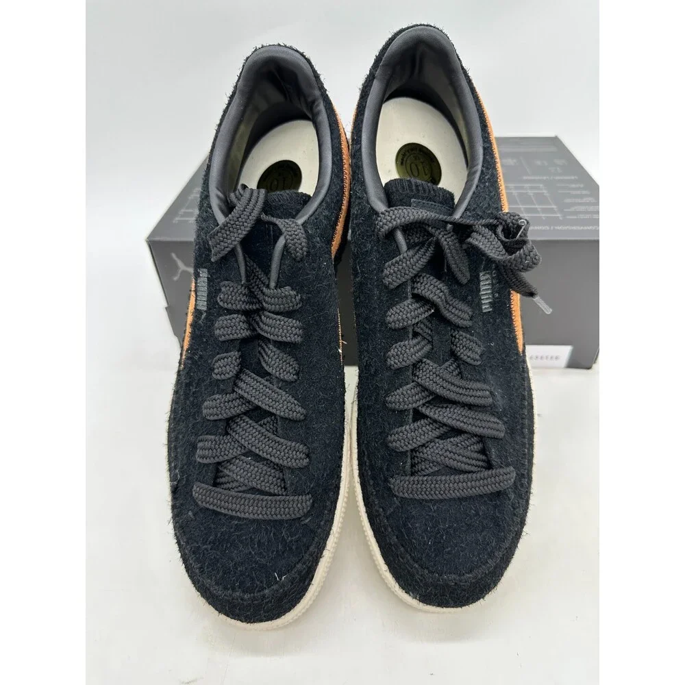 Puma Suede Moccasin Men's size 14 Black Suede Athletic Shoes 401035 05_4